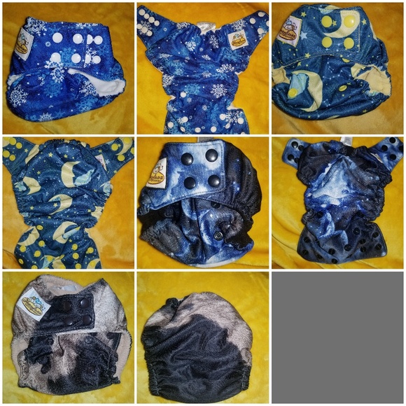 SM and XS rare vintage honeybuns cloth diapers - Picture 2 of 3
